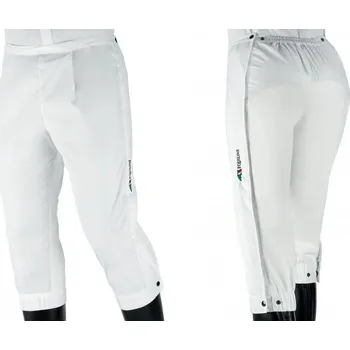 Jezdecké kalhoty Nepromokavé kalhoty Equiline, bílá, L