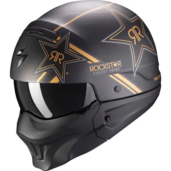 Helma na motorku Scorpion EXO-COMBAT EVO ROCKSTAR