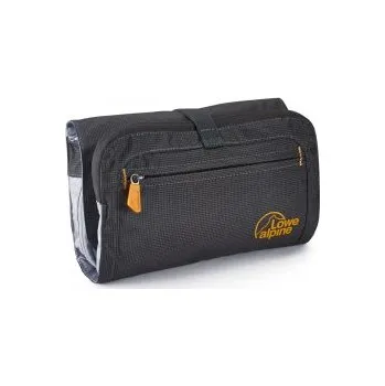 Kosmetická taška Lowe Alpine Roll Up Wash Bag anthracite/amber Černá toaletní taštička