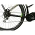 Elektrokolo CRUSSIS e-Savela 7.9-XS 14,5 Ah 28" černé/zelené 2024