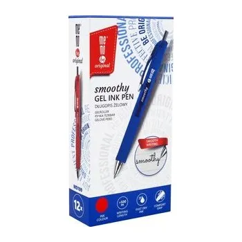 Set školních potřeb Długopis żelowy Smoothy czerwony (12szt) MemoBe