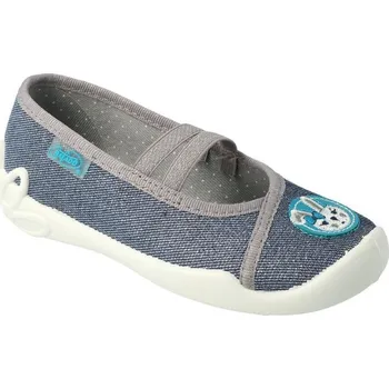 Dívčí bačkory BEFADO 116X298 dívčí balerínky 2 gumky zajíc 27 116X298_27