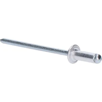 Nýt Trhací nýt 4,0x12 hliník-ocel, Materiál: tělo - hliník Al 5050 trn - pozinkovaná ocel DIN 7337 Al/ST