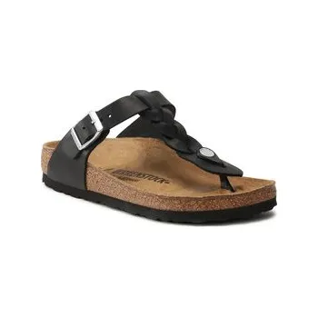 Dámské žabky Žabky Birkenstock Gizeh Braided 1021360 Černá 35