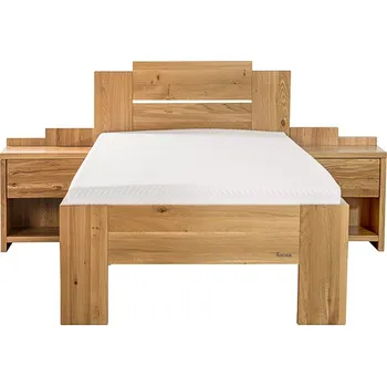 Postel Ahorn Grado DUB divoký - Jednolůžková postel Délka [cm]: 190, Šířka [cm]: 90