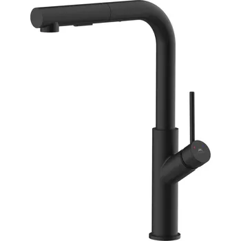 Vodovodní baterie Rubineta Bona 35 Dřezová stojánková baterie, černá, OLBABO35168