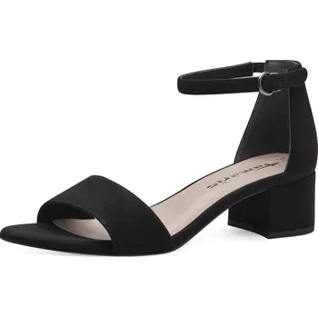 Dámské sandále DÁMSKÉ SANDÁLY TAMARIS 1-28201-42 001 ČERNÁ Barva: Černá, Velikost: 37