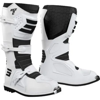 Moto obuv Boty na motorku Shot Race 2 černo-bílé 45