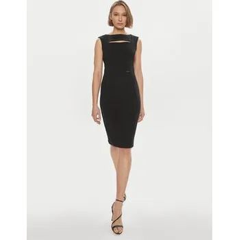 Dámské šaty Calvin Klein Koktejlové šaty K20K207035 Černá Slim Fit 34