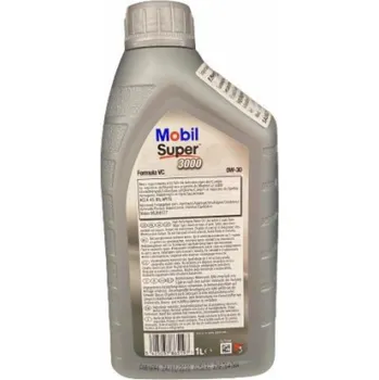 Motorový olej MOTOROVÝ OLEJ "MOBIL SUPER 3000 FORMULA VC 0W-30"; 1 litr