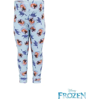Disney - Frozen Dívčí legíny - světle modrá | Frozen Barva: Světle modrá, Velikost: 98/104