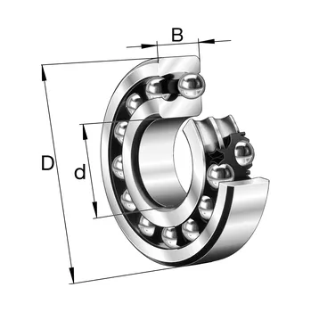 1213-TVH FAG Naklápěcí kuličkové ložisko