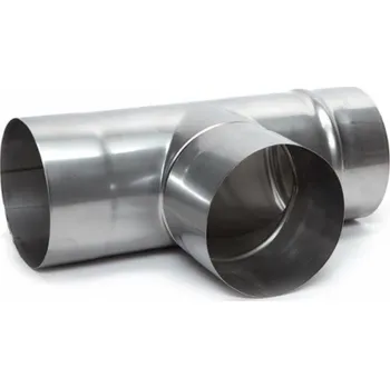 Kouřovod Trubka komínová WADEX 107, D100 mm 90°