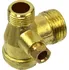 Příslušenství ke kompresoru Geko G80308 zpětný ventil kompresoru 1/2" x 3/8" x 1/4"