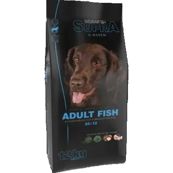 Krmivo pro psa Delikan Dog Supra Adult Fish 12kg + 3 kg ZDARMA