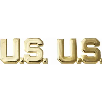 MILTEC Odznak US límcový zlatý Balení: 2 ks (1pár)