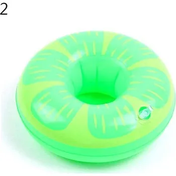 Nafukovací držák nápojů do vody - více variant - limetka