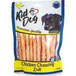 KIDDOG kuřecí masíčko na buvolí tyčince (8 mm/12 cm) 250g