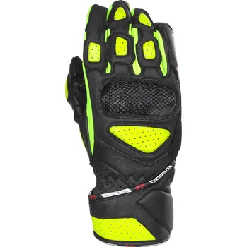 Moto rukavice Dámské rukavice na motorku RSA RX2 černo-fluo žluté S