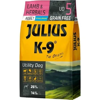 Krmivo pro psa Julius-K9 Dog Adult Lamb/Beef/Fish/Herbals 10 kg