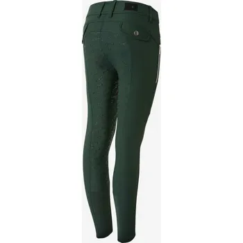 Jezdecké kalhoty Dětské rajtky Horze Andrea - se silikonovým sedem, 150 - Vínová