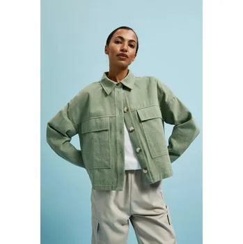 Dámská bunda MOODO Marisse bílá | zelená | krémová | světle zelená | vícebarevná | vícebarevná 2680912