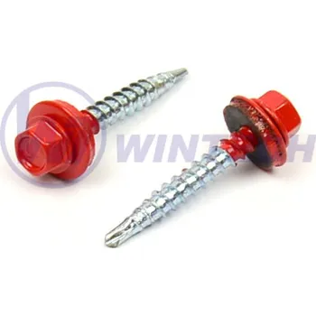 Šroub Střešní šroub + EPDM 4,8 x 35 RAL 3000 Balení: 200 ks CICDJ48035L4K