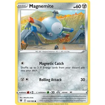 Karetní hra Pokémon TCG Magnemite 105/189