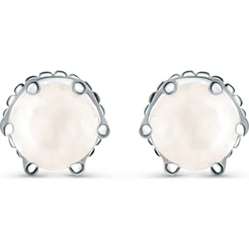 Náušnice Olivie Stříbrné náušnice MĚSÍČNÍ KÁMEN 7761 Ag 925; ≤1,9 g.