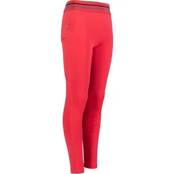 Jezdecké kalhoty HKM Legíny jezdecké Aymee HKM, s gripem na kolenou, dětské, pink 122-128