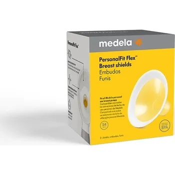 Příslušenství k odsávačce mléka Medela 2x Prsní nástavec PersonalFit Flex™ Velikost: M (24 mm)