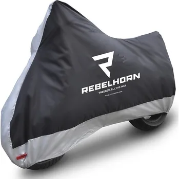 Plachta na motorové vozidlo Rebelhorn Cover II černá/stříbrná