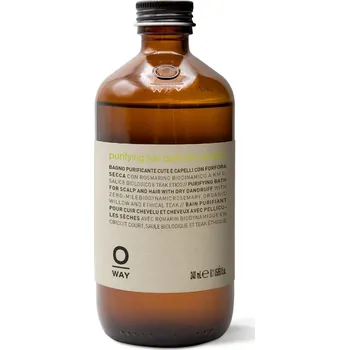 Šampon Oway Purifying hair bath (dry scalp) 240 ml, čistící šampón na suchou pokožku