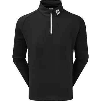 Pánská mikina FootJoy Chill-Out Pullover pánská golfová mikina, černá