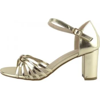 Dámské sandále Evento sandály na podpatku 24SD98-6765 Lt.Gold, velikost 38