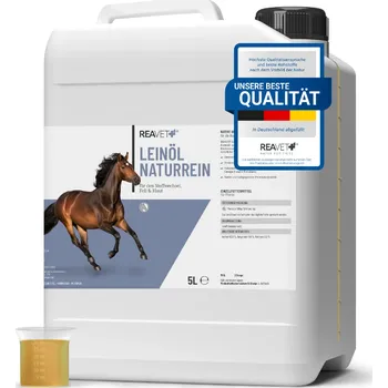 REAVET Přírodní lněný olej (1 l - 5 l) Objem: 5 litrů