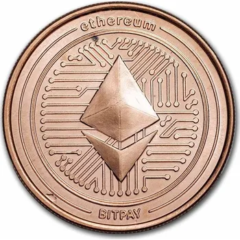 9Fine Mint Měděná mince Ethereum 1 Oz