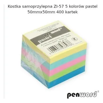 Set školních potřeb Kostka biurowa pastel 50x50mm 400K