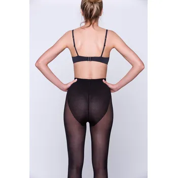 Dámské punčochy Gabriella 400 Comfort 3D punčocháče 50 den 5-XL nero/černá 5-XL