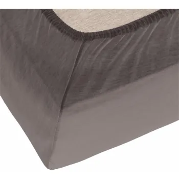 Prostěradlo Prostěradlo Okko 638, šedé, 180/200x200 cm, s elas