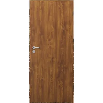 Interiérové dveře Ocelové dveře plné - Dub Zlatý š. 80cm levé