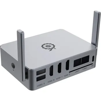 Vývojová deska Kryt pro vývojovou desku Orange Pi 5 Plus s anténami