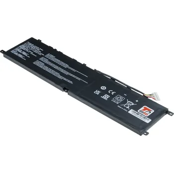 Baterie k notebooku Baterie T6 Power pro MSI Creator 15 A10SF, Li-Poly, 15,2 V, 6250 mAh (95 Wh), černá