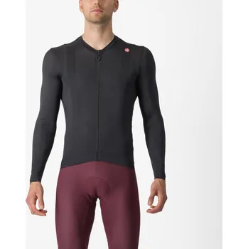 Sport Dres Castelli Espresso dlouhý rukáv light black/dark gray Podkarta: XL