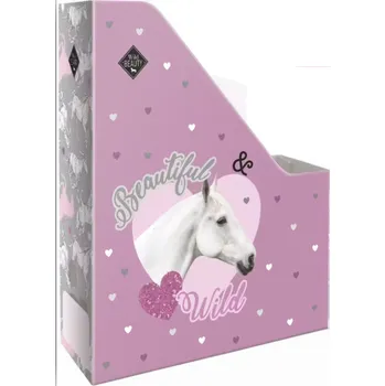 Box na sešity skládací A4 Wild Beauty Purple 23057910