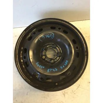 Plechové kolo Ocelový disk 6x15 ET43 5X100 6Q0601027M