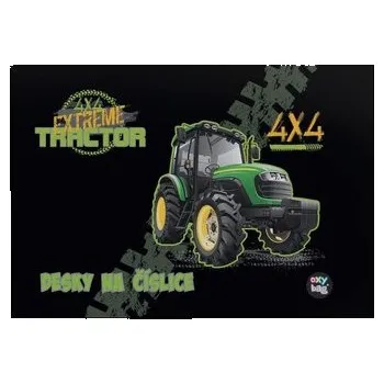 Oxy Desky na číslice - Traktor