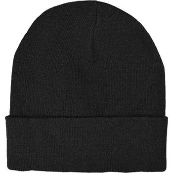 Čepice L-Merch Pletená čepice C1456 Black one size