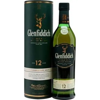 Whisky Glenfiddich 12y 0.5l 40% (tuba)