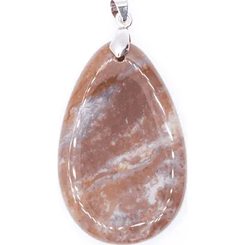 Milujeme Kameny Achát mechový - tromlovaný kámen - přívěsek MCHP14 411887